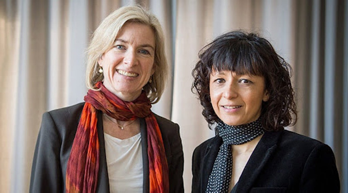 Jennifer Doudna y Emmanuelle Charpentier