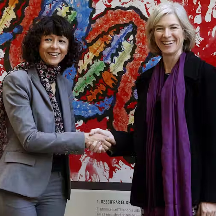 Jennifer Doudna y Emmanuelle Charpentier